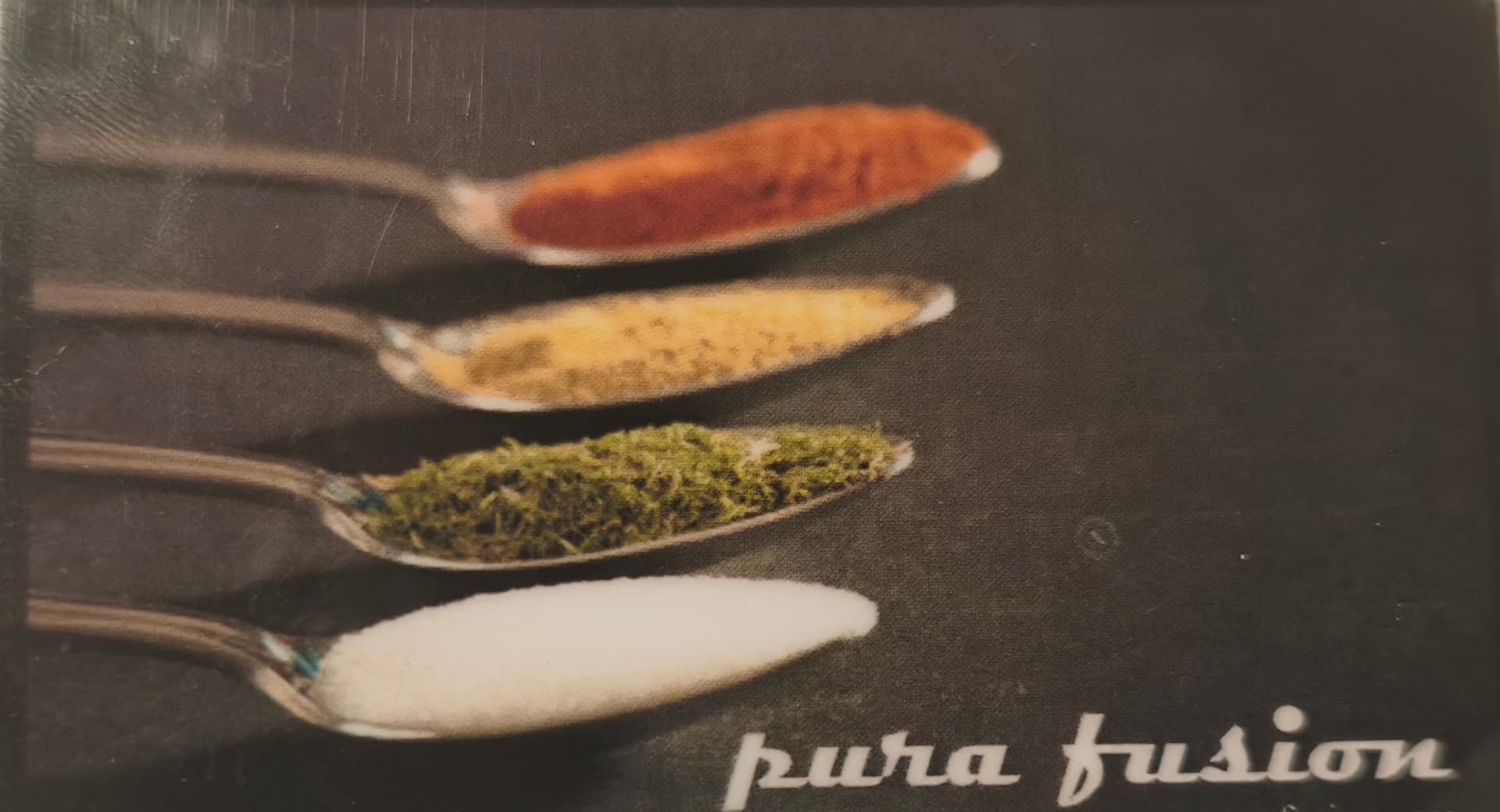 Pura Fusion Catering spices and branding